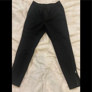 Gucci Men's Black Cotton Zipper Ankle Fastener Pants Sz 44/US 30